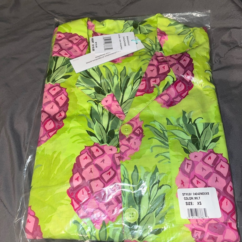 Mr. Turk Pineapple PJ Short Set